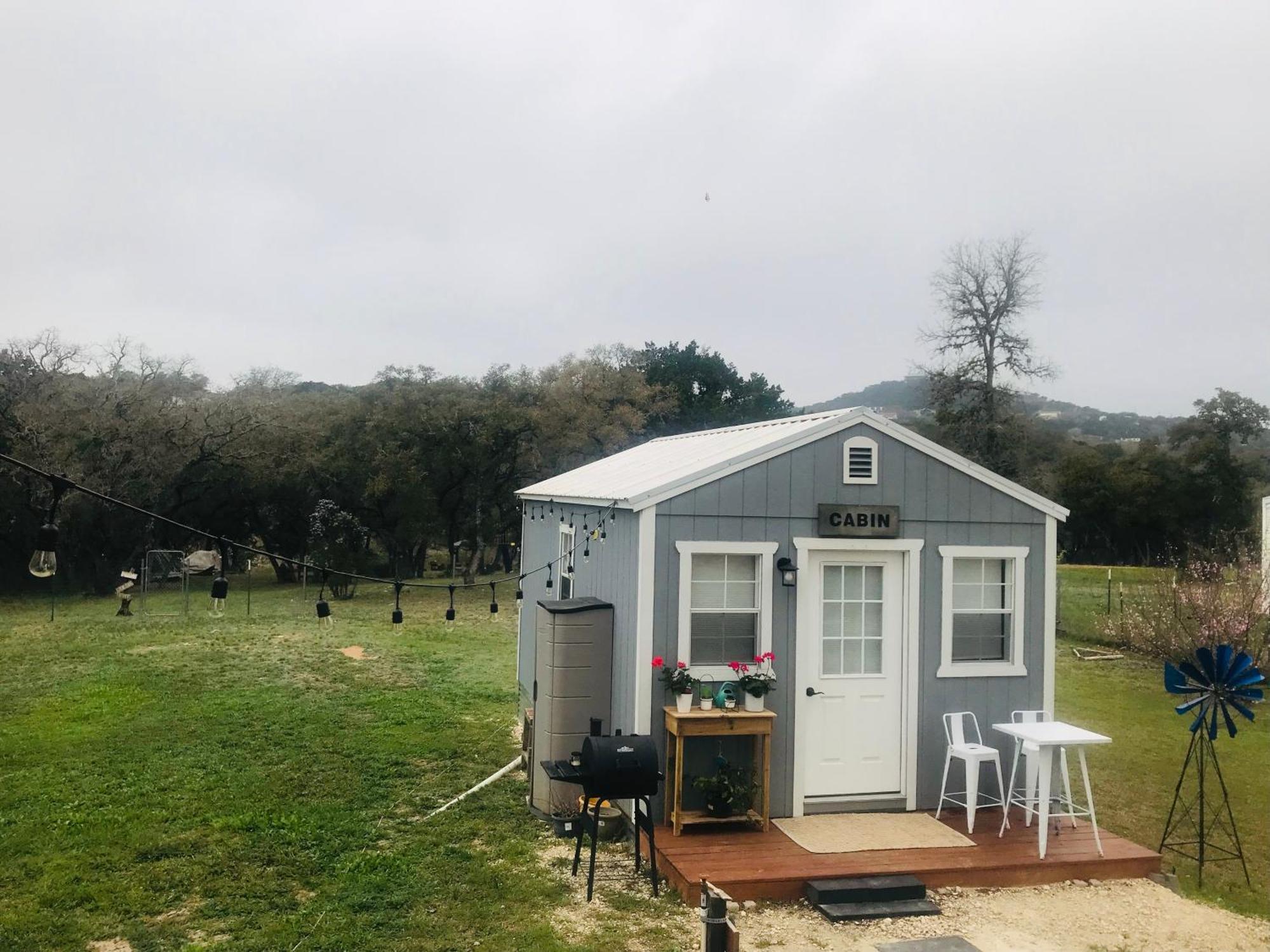 Tiny House - Our Little Piece Of Paradise Lakehills Eksteriør bilde